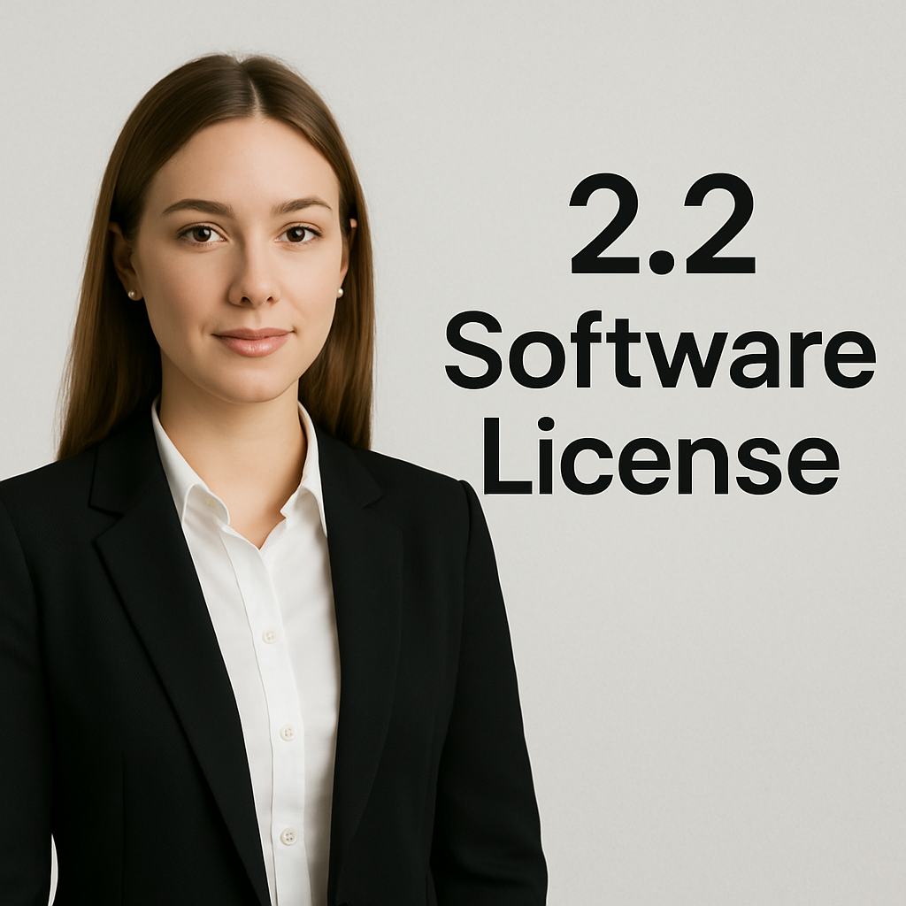 2.2 software license