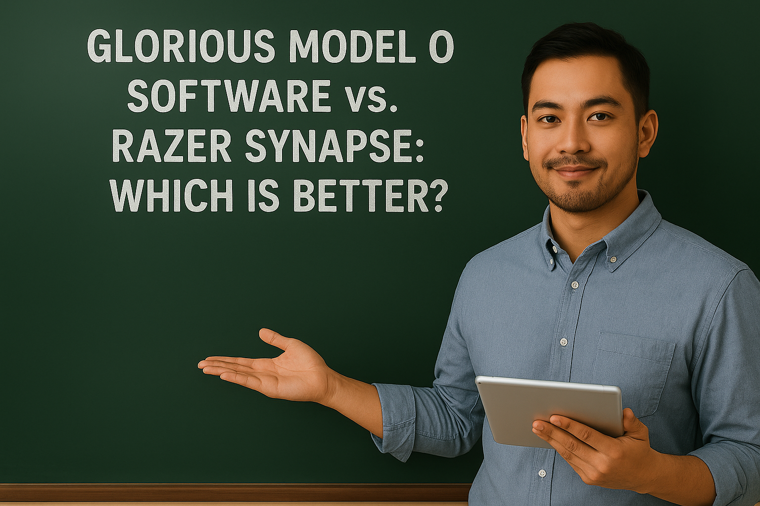 glorious model o software​
