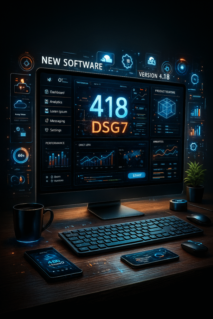 new software 418dsg7​