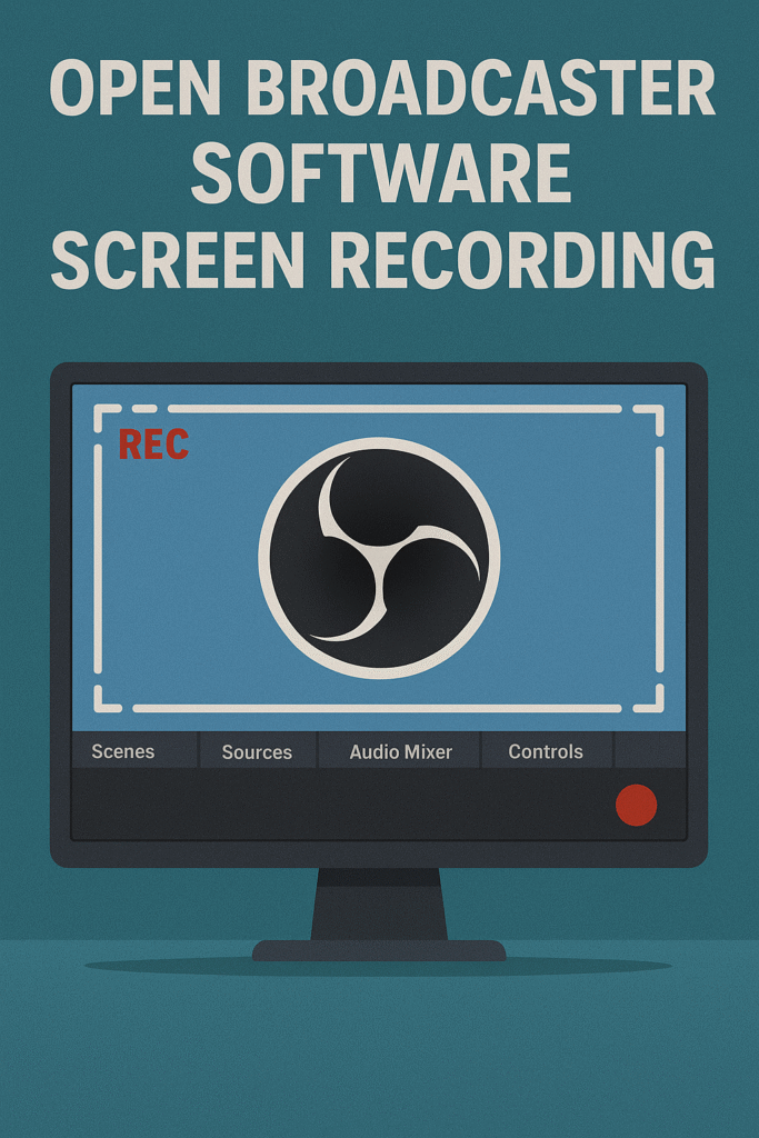 open broadcaster software screen recording