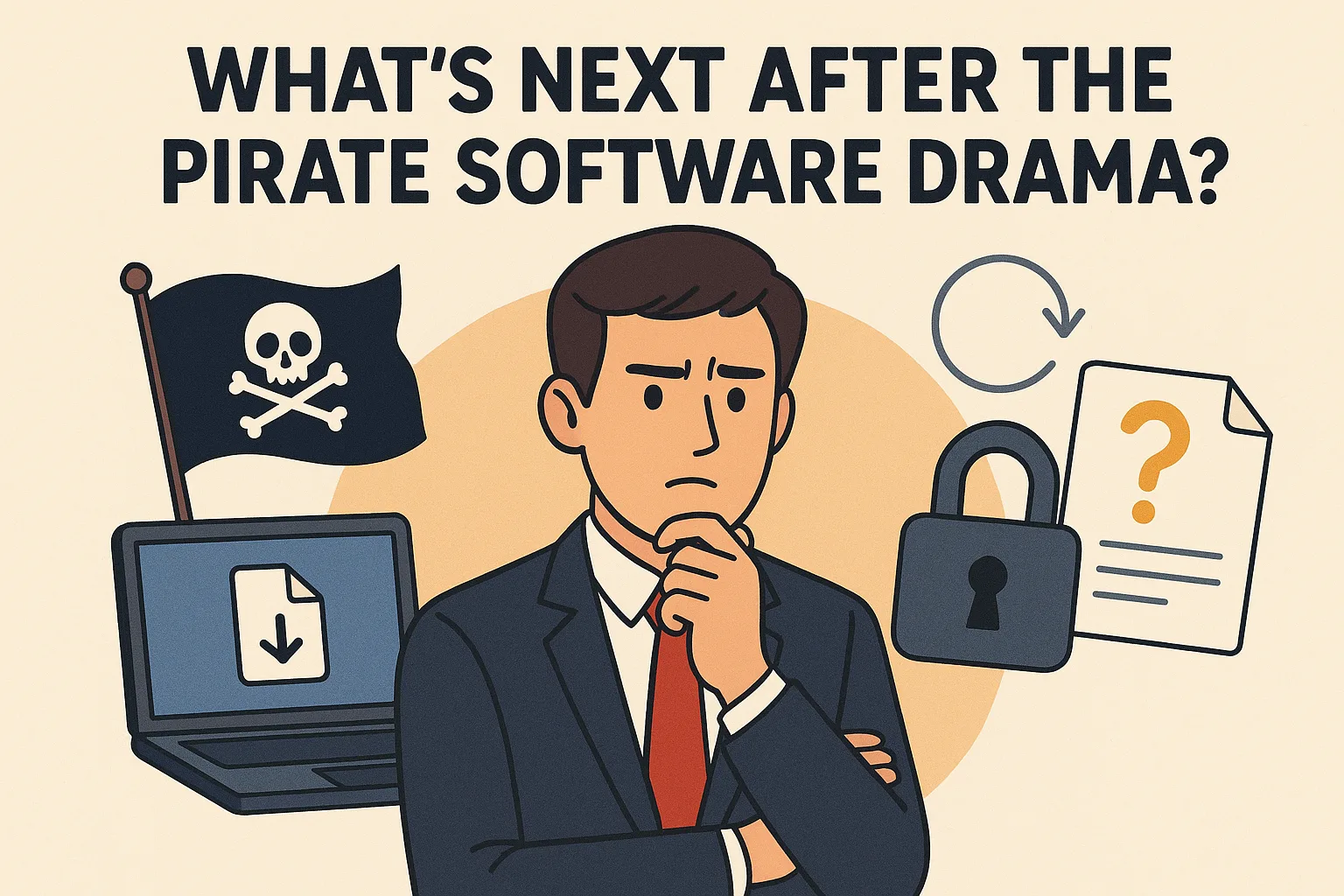 pirate software drama