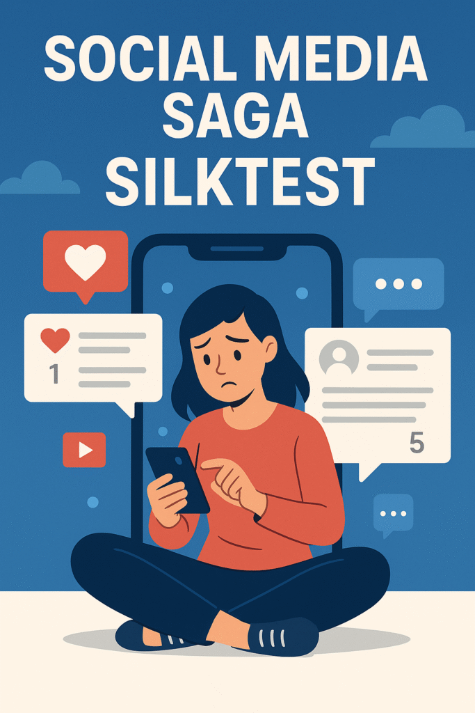 social media saga silktest