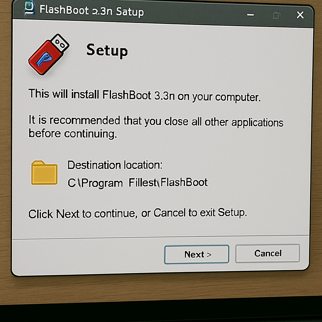 software like flashboot-3.3n-setup