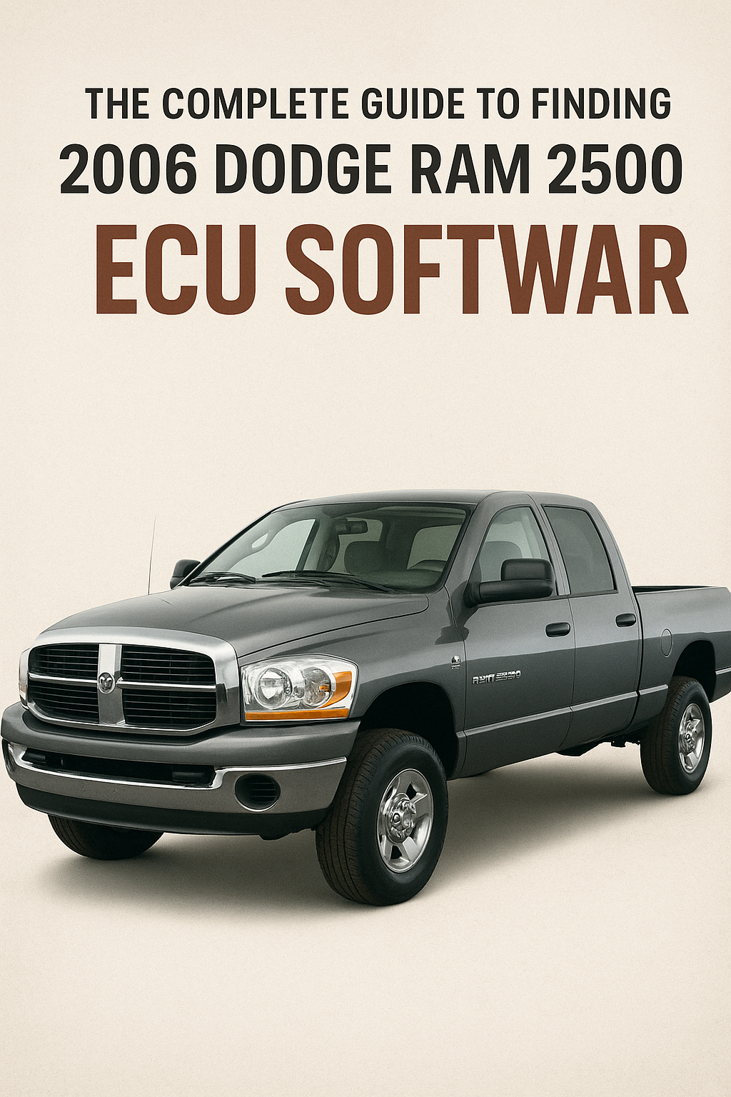 where to download stock 2006 dodge ram 2500 software