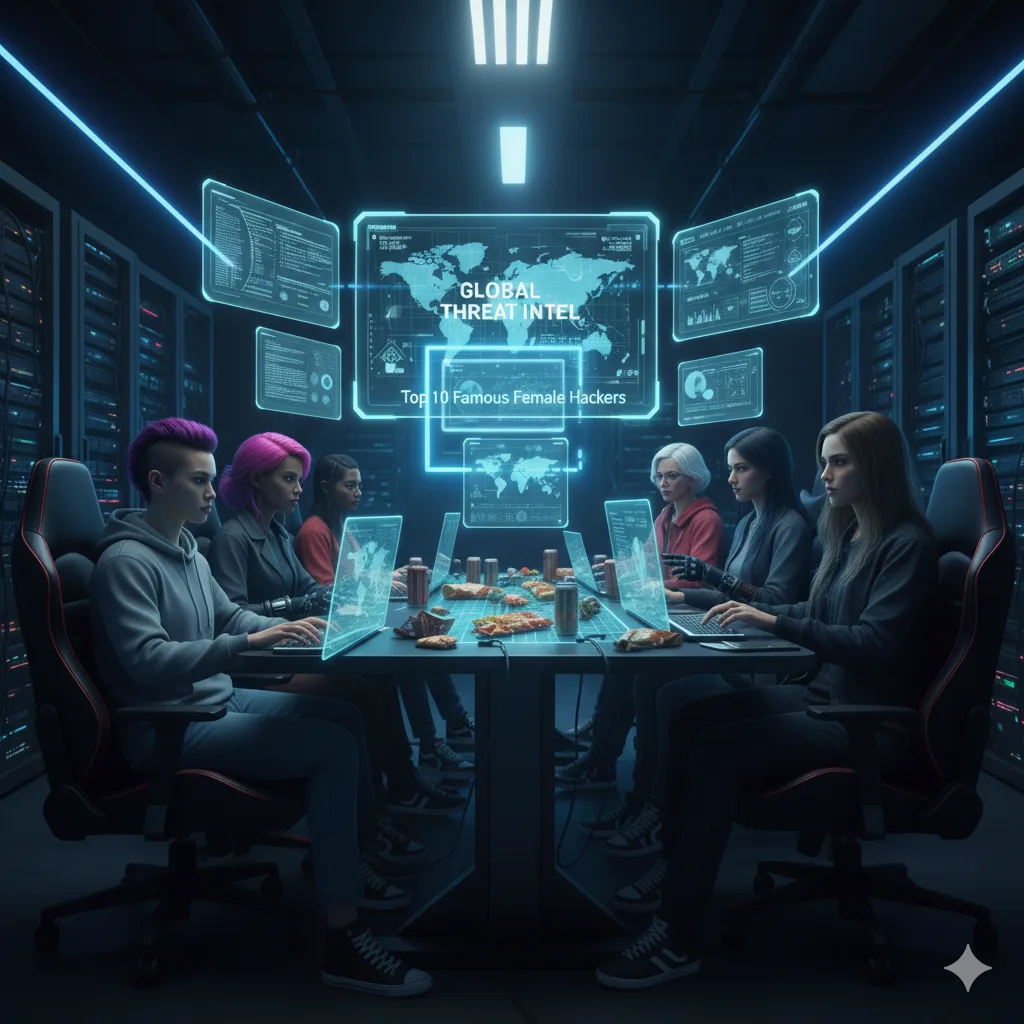 Top 10 Famous Female Hackers