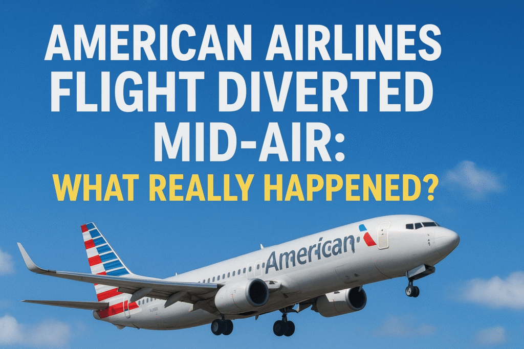 american airlines flight diverted