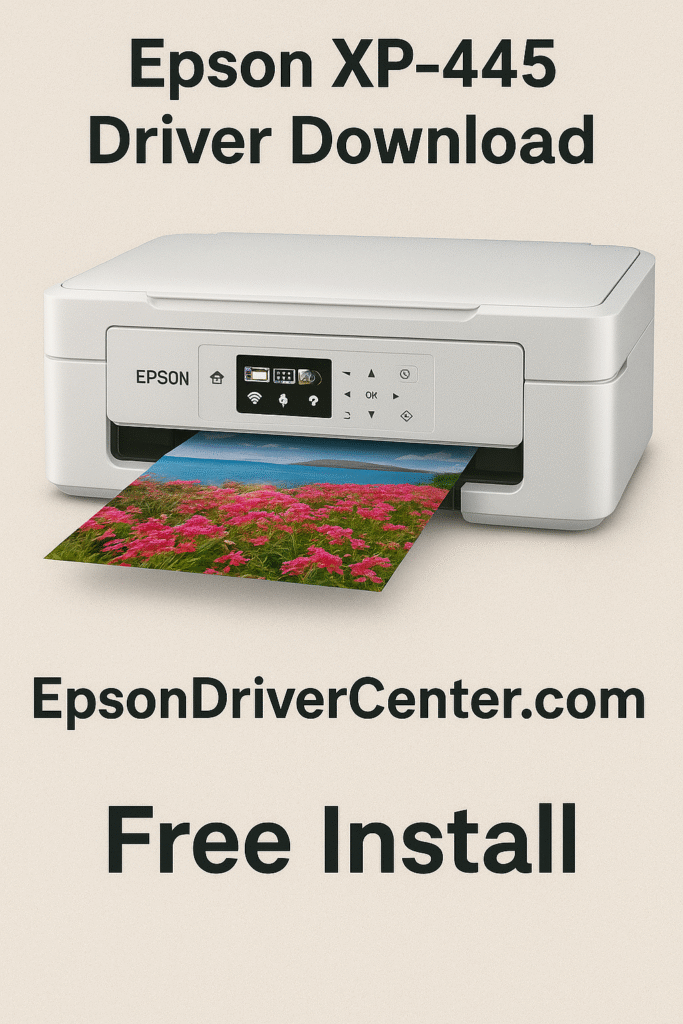 epson xp-445 driver download epsondrivercenter.com