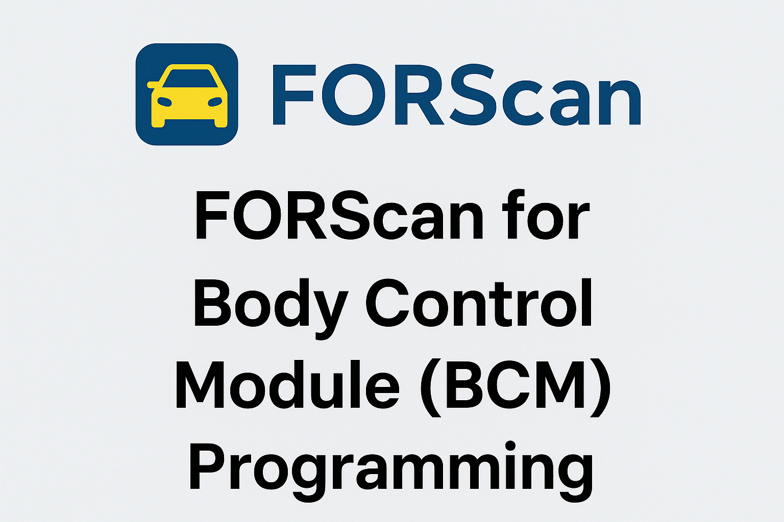 forscan software