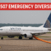 united airlines ua507 emergency diversion