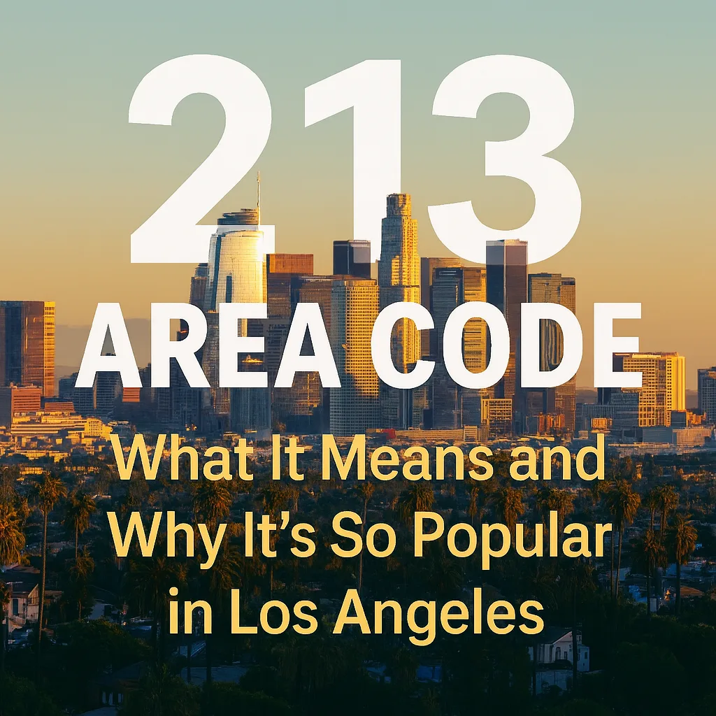 213 area code