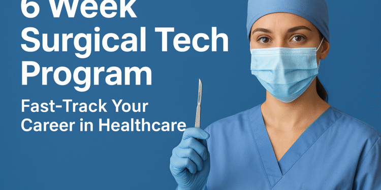 6 week surgical tech program