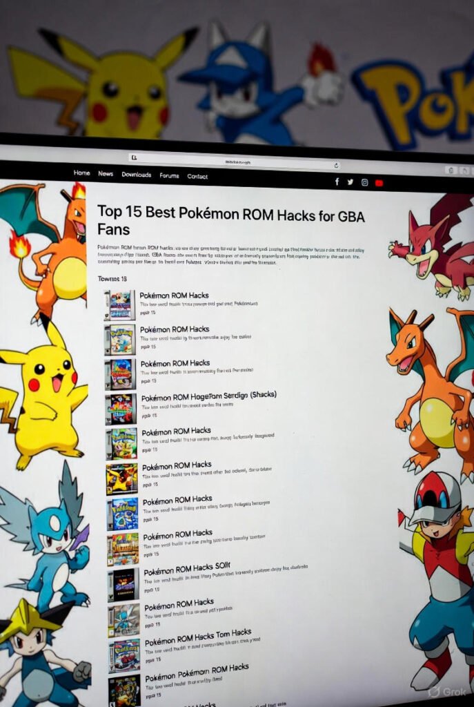 best pokemon rom hacks