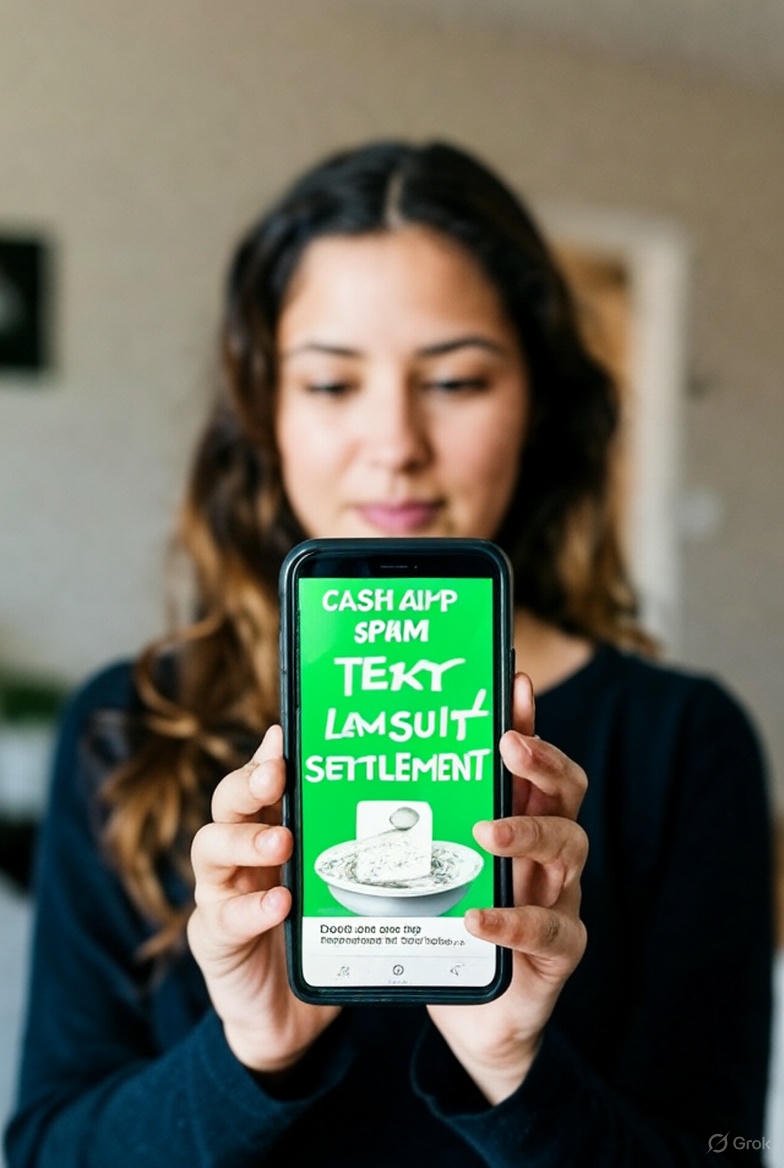 cash app spam text lawsuit settlement​