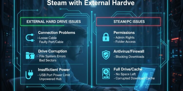 disk write error steam with external hard drive