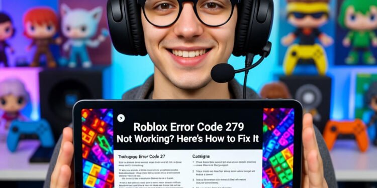 error code 279 roblox