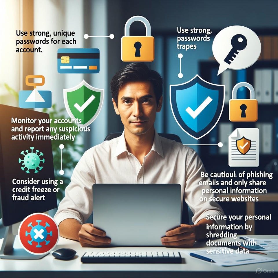 how can you protect yourself from identity theft cyber awareness