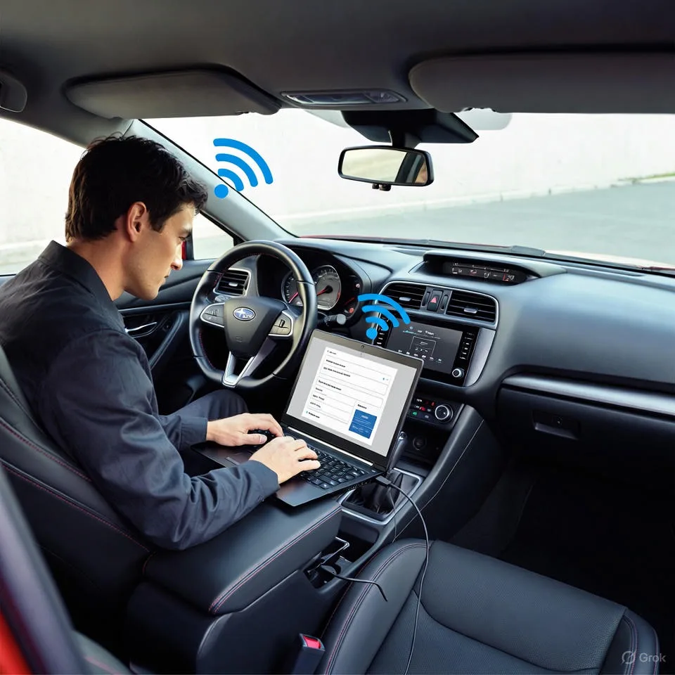 how to update software on subaru impreza 2020