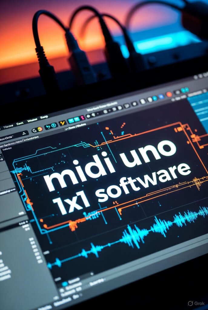 midi uno 1x1 software
