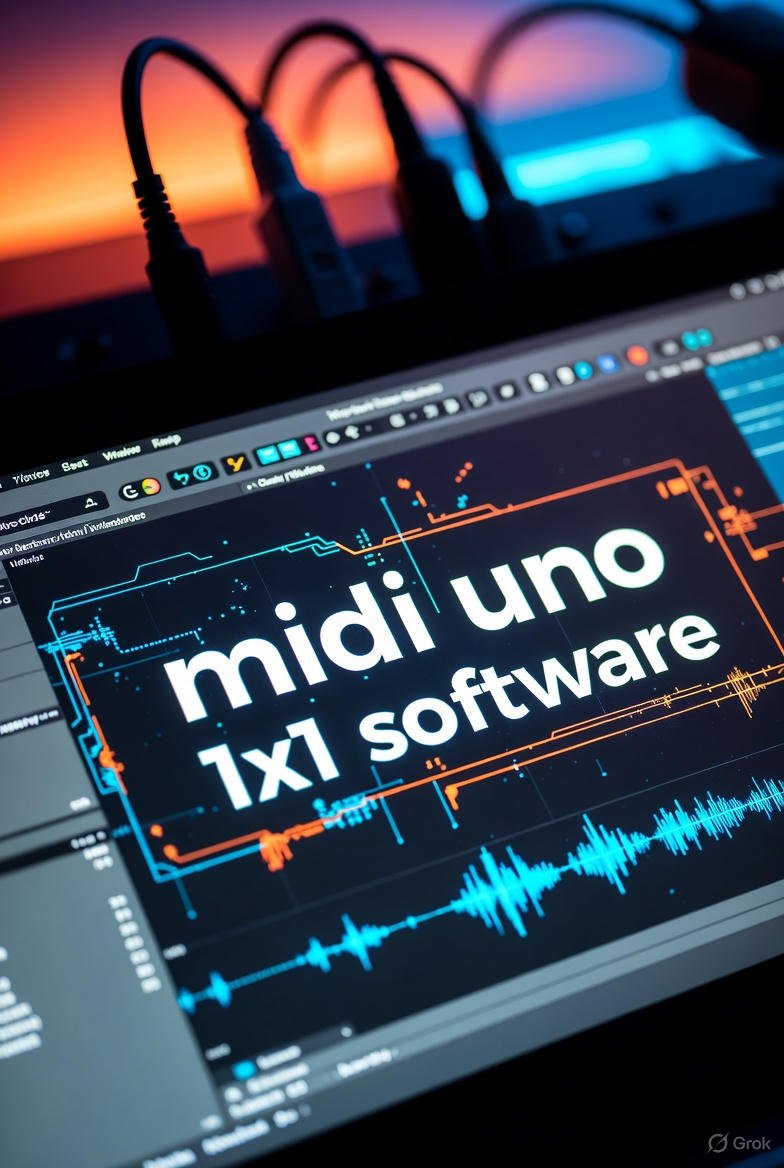 midi uno 1x1 software