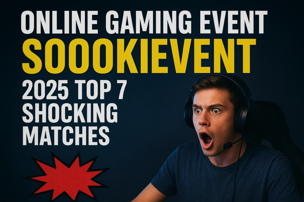 online gaming event scookievent