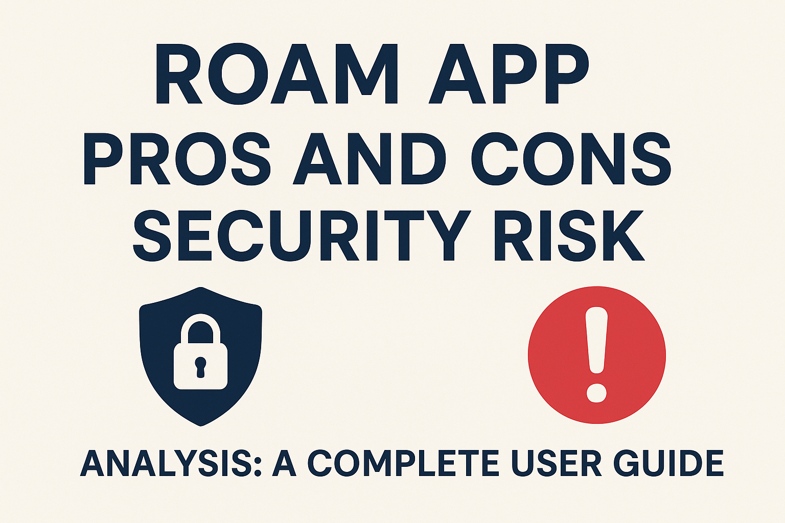 roam app procs and con security risk