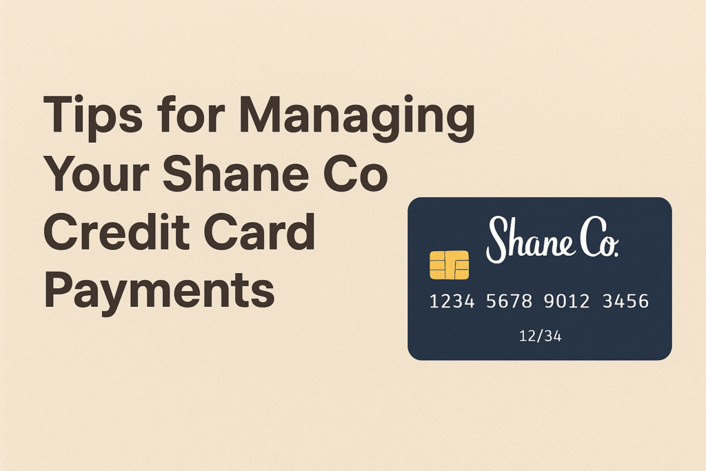 shane co credit card