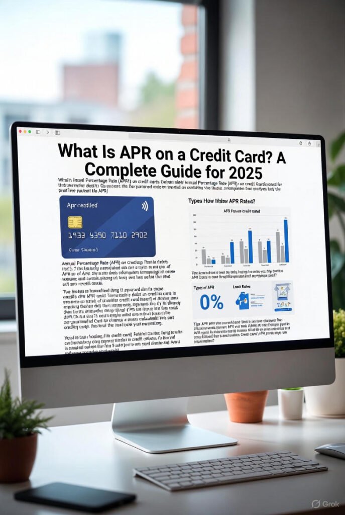 what is apr on a credit card