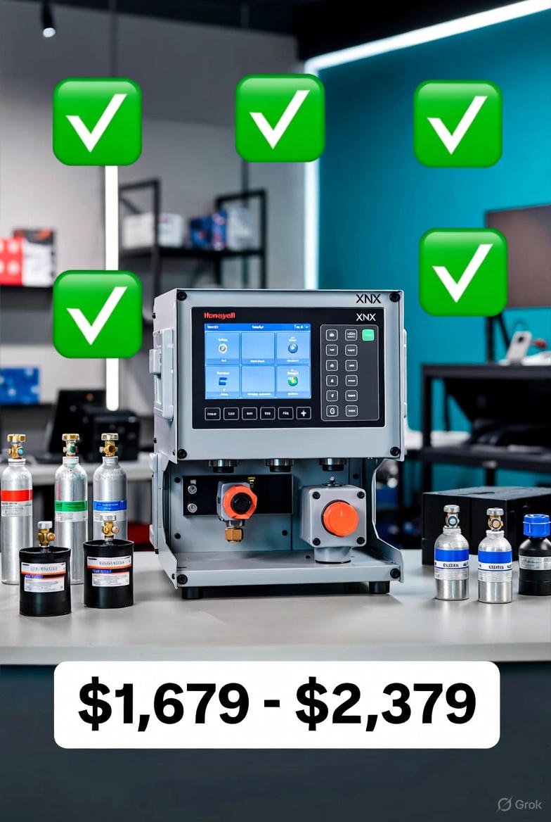 xnx gas detector calibration machine price