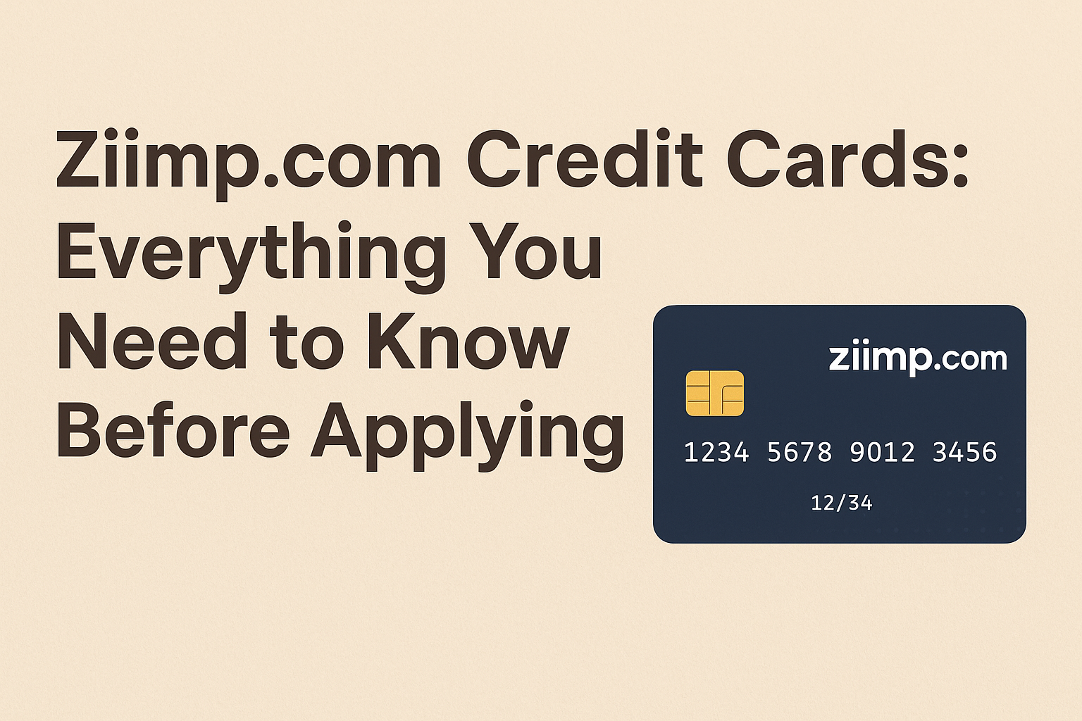 ziimp .com credit cards