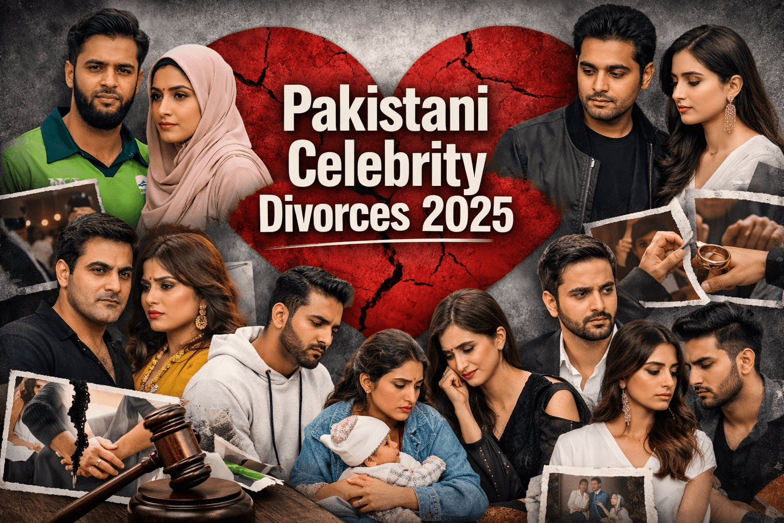 Pakistani celebrity divorces 2025