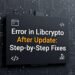 error in libcrypto