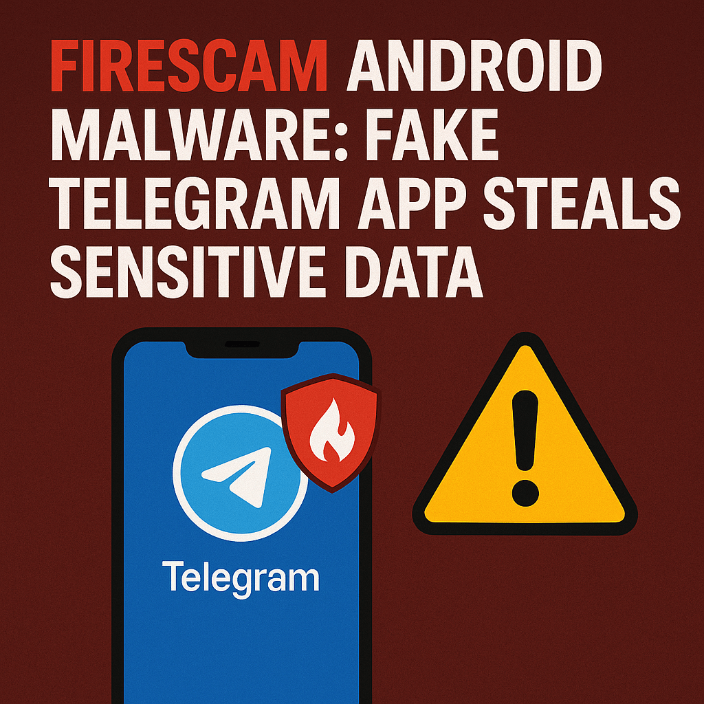 firescam android malware disguised as telegram app steals sensitive data​