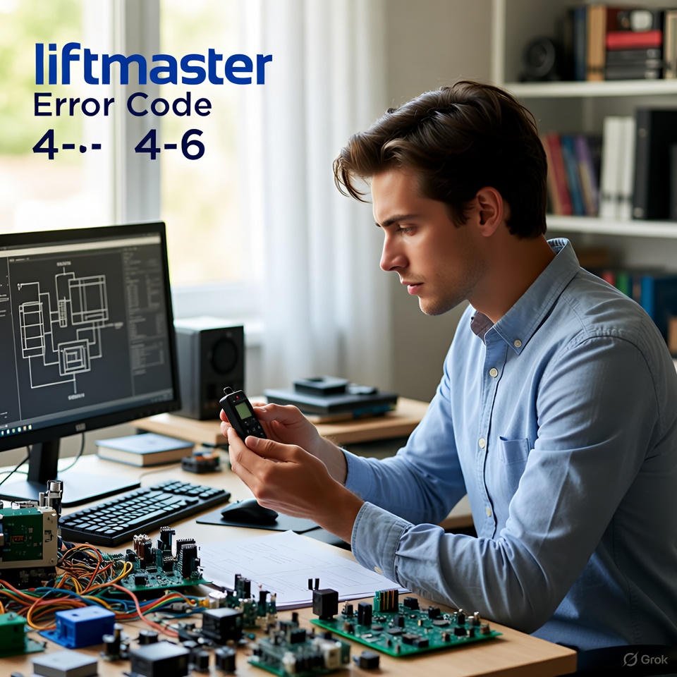liftmaster error code 4-6​