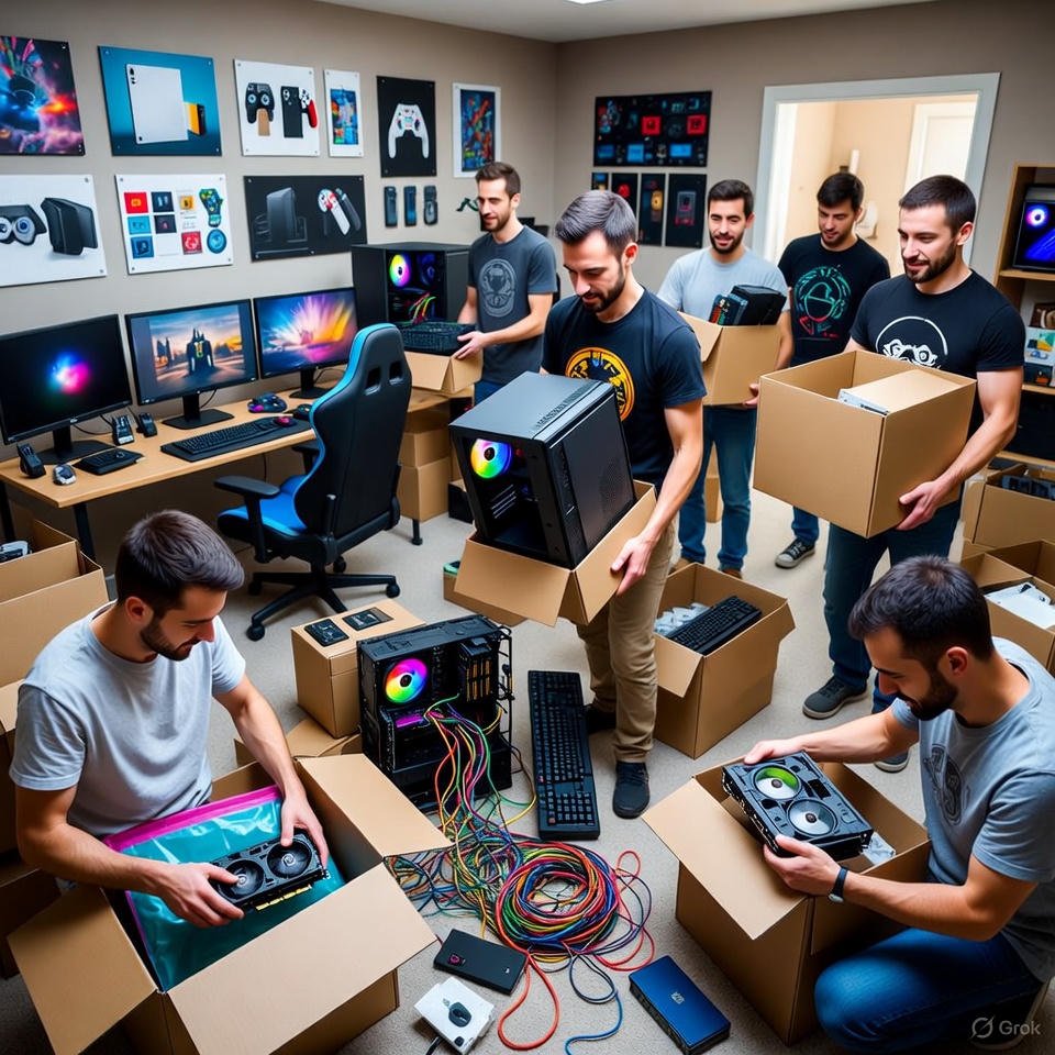 relocate without losing gaming setup eurogamersonline