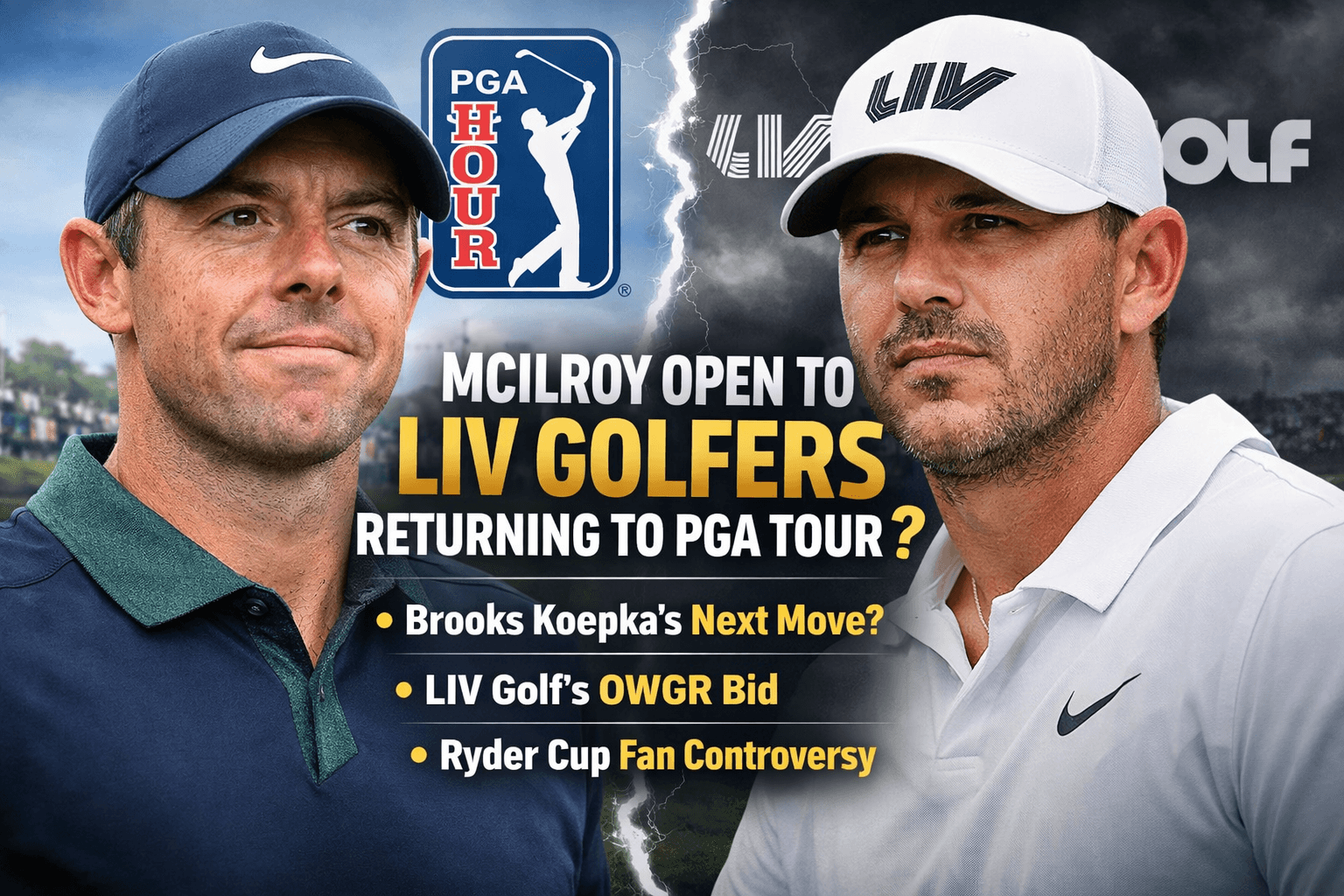 Rory McIlroy LIV Golf
